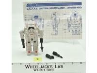 S.N.A.K.E. Armor Suit #5 100% Complete 1983 GI Joe Cobra Hasbro Action Figure