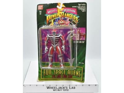 Evil Space Aliens Evil Light Zedd Mighty Morphin Power Rangers 5.5" 1994 MMPR
