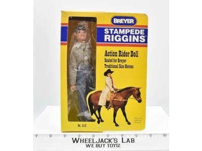 Stampede Riggins Breyer Action Rider Doll Traditional Size Horses Vintage 1993