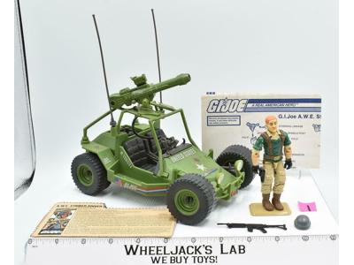 A.W.E. Striker W/Crankcase #1 100% Complete 1985 GI Joe ARAH Action Vehicle