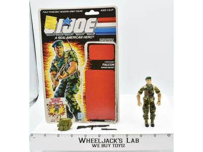 Falcon V1 100% Complete W/ Card 1987 GI Joe Hasbro Vintage Action Figure