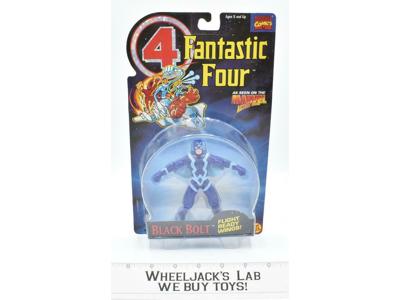Black Bolt w Flight Ready Wings Fantastic Four 4 Marvel MISB 1994 Toybiz