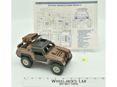 Vamp Mark II #5 Attack Jeep 1984 Hasbro Vehicle Vintage GI Joe ARAH
