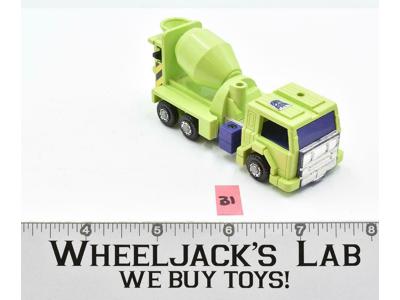 Mixmaster #31 Devastator 1985 Hasbro G1 Transformers Cement Mixer Action Figure