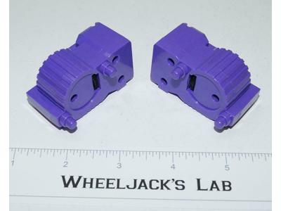 Trypticon Left &amp; Right Brunt Tank Tread G1 Transformers Vintage Action Figure