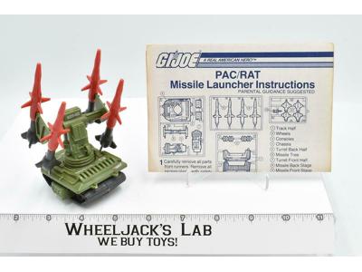 Pac/Rat Missile Launcher 1983 GI Joe Hasbro Vintage Vehicle