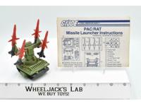 Pac/Rat Missile Launcher 1983 GI Joe Hasbro Vintage Vehicle