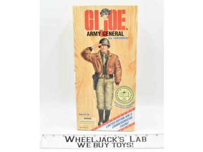 Army General Limited Edition WWII Commemorative Figure W/Box 12" 1996 Hasbro