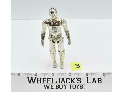 C-3PO #3 SILVER 100% Complete Star Wars 1977 Vintage Kenner No Repro