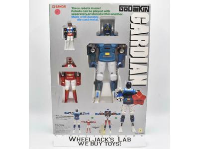Gardian MINTY W NICE NOT BROKEN Complete Godaikin 1984 Bandai Popy Chogokin