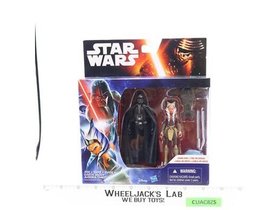 Darth Vader & Ahsoka Tano Star Wars Rebels 2015 Hasbro 2-Pk NEW SEALED