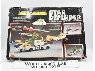 Star Defender w Box Mego Micronauts Vintage Action Figure Vehicle 1979