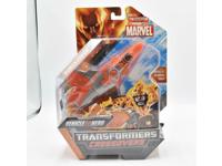 Human Torch MISB NEW Transformers Crossovers Vehicle To Hero Hasbro 2008 Figure