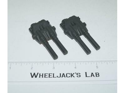 Scorponok 2x Dual Laser Guns Cannons 1987 Vintage G1 Transformers Action Figure