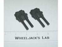 Scorponok 2x Dual Laser Guns Cannons 1987 Vintage G1 Transformers Action Figure