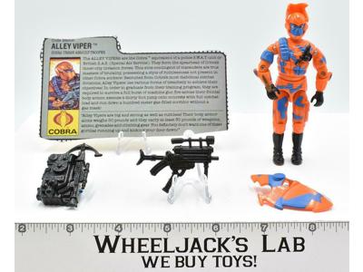 Alley Viper V1 100% Complete 1989 GI Joe Vintage Hasbro Action Figure