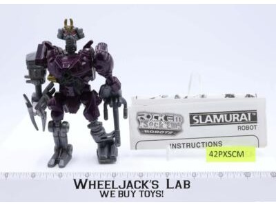Slamurai Rock Em Sock Em Robots Mattel 2001 Action Figure