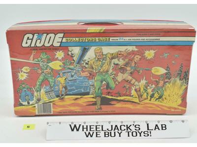 GI Joe #5 Collectors Case 24 Action Figures 1984 Tara Toy Vintage