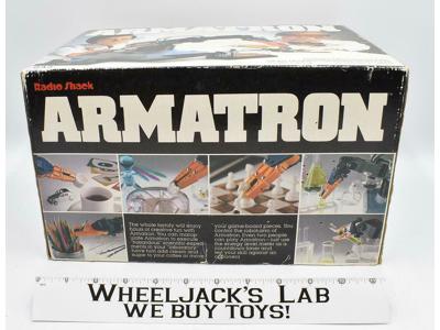 Armatron Robot Arm w/ Box Tested &amp; WORKS Radio Shack 1970s Vintage