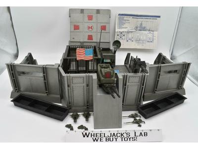 Headquarters Command Center #5 100% Complete GI Joe 1983 Hasbro Playset Action