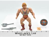 He-Man #1 Soft Head 100% Complete Masters of the Universe MOTU 1982 Mattel