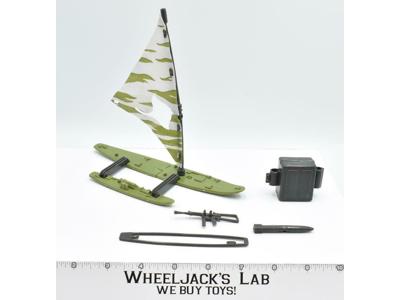 MANTA Complete Windsurfer Board 1984 GI Joe Hasbro Action Figure Vehicle Vintage