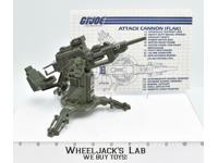FLAK Cannon 100% Complete 1982 GI Joe Hasbro Vintage Action Figure ARAH