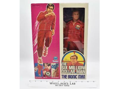 Col Steve Austin Doll Six Million Dollar Man Bionic Man NEW SEALED NRFB 1975