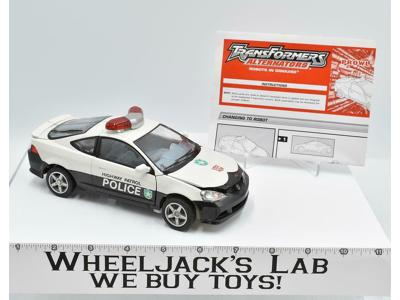 Prowl Acura RSX Alternators 100% Complete 2004 Hasbro Transformers Action Figure