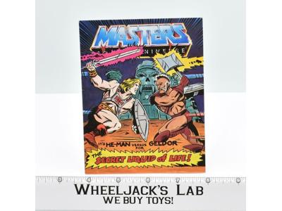 The Secret Liquid of Life Mini Comic He-Man Masters of the Universe MOTU