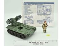 Wolverine Armored Missile Vehicle W/Cover Girl #5 1983 GI Joe Cobra Hasbro