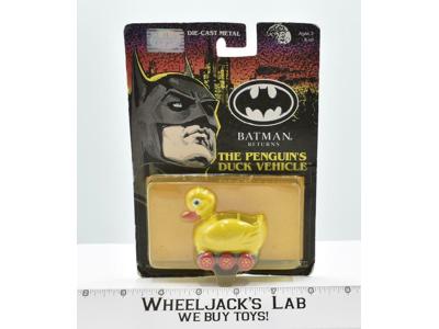 Batman MOSC NEW Diecast Metal ERTL 1992 The Penguin Duck Vehicle