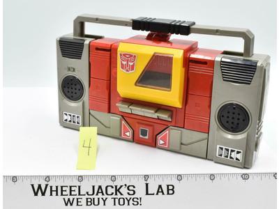 Blaster 1985 Vintage Hasbro G1 Transformers Action Figure Boombox
