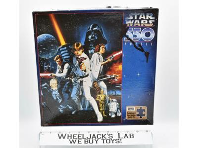 Star Wars 550 Pieces Jigsaw Puzzle 18 x 24 1996 cork Board Rose Art