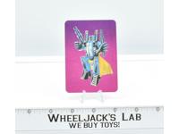 Dirge Card 99 Variant Color Transformers Action Trading Cards 1985 G1