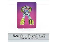 Hook Card 120 Variant Color Transformers Action Trading Cards 1985 G1