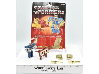 Ramhorn and Eject Cassettes GOLD Complete W/Cardback Hasbro 1985 G1 Transformers