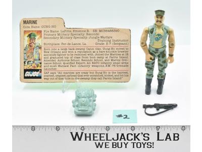 Gung Ho #2 V1 100% Complete GI Joe 1983 Vintage Hasbro Action Figure