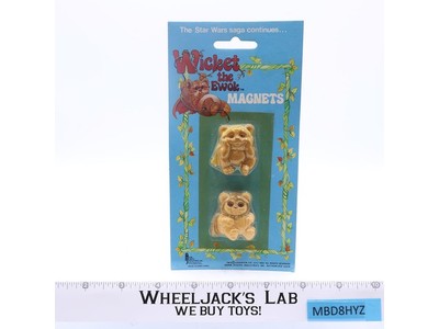 Wickert Magnets Star Wars ROTJ 1983 Adam Joseph Industries Vintage MOSC
