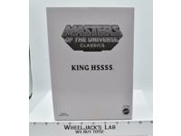 King HSSSS MOSC w/ Mailer He-Man Masters of the Universe MOTUC Mattel Figure