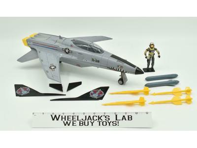 Conquest X-30 Jet W/ Pilot 100% Complete 1986 GI Joe Vintage Vehicle Hasbro