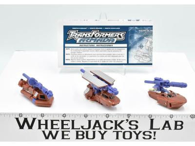 Sea Mini-con Team 100% Complete Armada 2002 Hasbro Transformers Action Figures