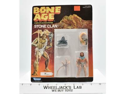 Lud Stone Warrior Bone Age Stone Clan MOSC 1988 Kenner Vintage Action Figure