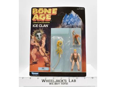 Nord Ice Warrior Bone Age Ice Clan MOSC 1988 Kenner Vintage Action Figure