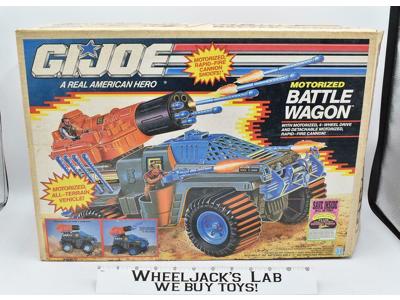 Motorized Battle Wagon W/Box 100% Complete GI Joe 1991 Action Vehicle Hasbro