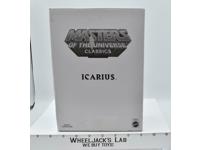 Icarius MOSC w/ Mailer He-Man Masters of the Universe MOTUC 2009 Mattel Figure