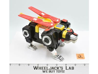 Voltron Motorized Battling Black Lion #2 WORKS 1984 LJN Toys Robot Action Figure