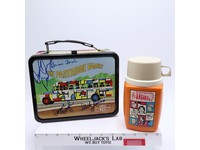 The Partridge Family Metal Lunch Box w/ THERMOS & FOUR AUTOGRAPHS 1971 Thermos