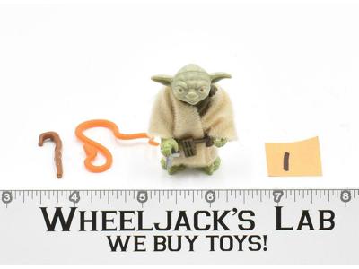 Yoda W/Orange Snake #1 100% Complete Star Wars ESB 1980 Vintage Kenner NO REPRO