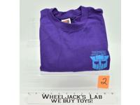 Botcon 2001 Staff Shirt #2 XL Purple T-Shirt Transformers Action Figure